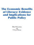 The Economic Benefits of Literacy Evidence and Implications for Public Policy
