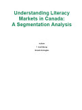 Understanding Literacy Markets in Canada: A Segmentation Analysis